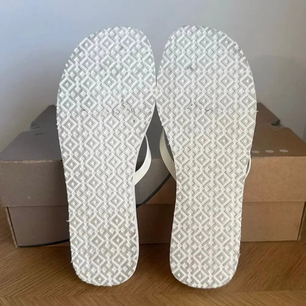 Tory Burch Gemini Link Women Slides Flip Flops- SZ 8